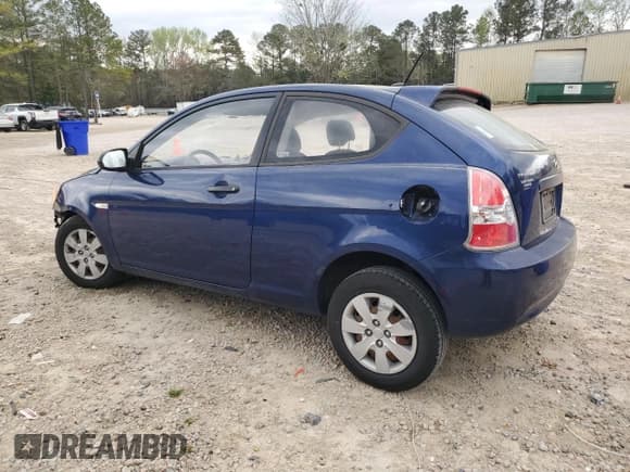 ✅ 2009 Hyundai Accent Auto GS • VIN: KMHCM36C59U133858 • Lot: 51014135. Listed on Copart with 183,392 mi. Free auction sales archive from the USA and detailed vehicle history report at DreamBid. Image 2.