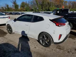 2020 Hyundai Veloster 2.0 z VIN KMHTG6AF4LU021831, wystawiony jako Copart lot #80334674 z przebiegiem 51 115 mil mil oraz Szkoda całkowita • Salvage title. Historia ofert i sprzedaży dostępna na DreamBid. Obrazek 2.
