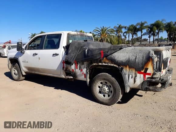 2022 Chevrolet Silverado 3500HD Work Truck с VIN 1GC4YSE71NF185739, выставлен на аукционе Copart как лот 82388624 с пробегом 16 764 миль миль и Списание • Salvage title. История ставок и продаж доступна на DreamBid. Изображение 2.