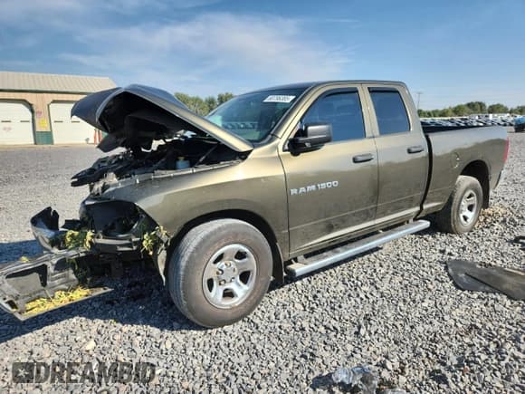 ✅ 2012 Ram 1500 ST • VIN: 1C6RD7FP7CS115347 • Лот: 80796385. Опубликован ранее на Copart с пробегом 143 504 миль. Бесплатный доступ к архиву аукционных продаж из США и подробный отчёт об истории автомобиля на DreamBid. Изображение 1.