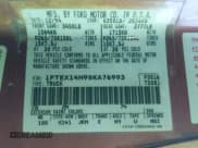 ✅ 1995 Ford F-150 • VIN: 1FTEX14H9SKA76993 • Lot: 43884916. Wystawiony na IAAI z przebiegiem Nie podano. Bezpłatny archiwum sprzedaży aukcyjnych z USA i szczegółowy raport historii pojazdu na DreamBid. Zdjęcie 9.