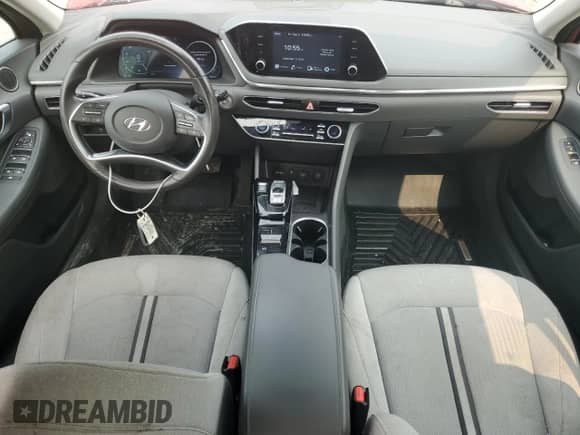 2020 Hyundai Sonata SEL with VIN 5NPEF4JA3LH017546, listed as a Copart auction lot 71604665 with 70,003 mi miles and Salvage title. Bid and sale history available at DreamBid. Image 8.