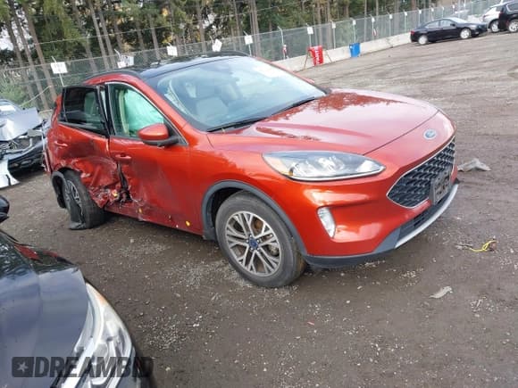 ✅ 2020 Ford Escape SEL • VIN: 1FMCU9H63LUB08622 • Lot: 43723806. Listed on IAAI with 49,321 mi. Free auction sales archive from the USA and detailed vehicle history report at DreamBid. Image 1.