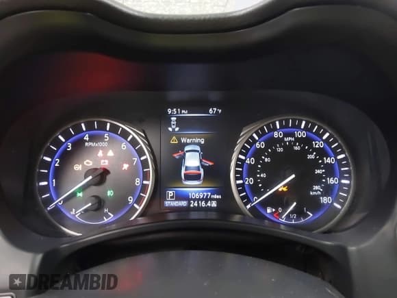 ✅ 2015 Infiniti Q50 Premium • VIN: JN1BV7AP6FM337369 • Lot: 41788419. Listed on IAAI with 106,977 mi. Free auction sales archive from the USA and detailed vehicle history report at DreamBid. Image 7.