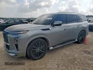 ✅ 2025 Infiniti QX80 • VIN: JN8AZ3DBXS9402778 • Лот: 61817465. Опубликован ранее на Copart с пробегом 14 394 миль. Бесплатный доступ к архиву аукционных продаж из США и подробный отчёт об истории автомобиля на DreamBid. Изображение 1.