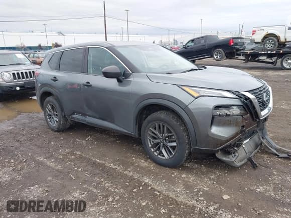 ✅ 2023 Nissan Rogue S • VIN: 5N1BT3ABXPC786296 • Лот: 43485039. Опубликован ранее на IAAI с пробегом 67 358 миль. Бесплатный доступ к архиву аукционных продаж из США и подробный отчёт об истории автомобиля на DreamBid. Изображение 1.