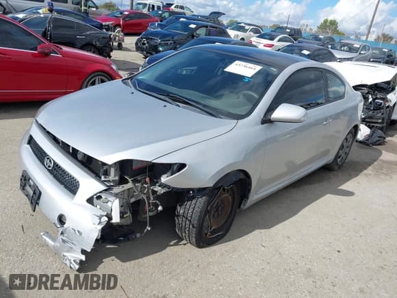 ✅ 2008 Scion tC • VIN: JTKDE167980233277 • Lot: 43736464. Listed on IAAI with 155,878 mi. Free auction sales archive from the USA and detailed vehicle history report at DreamBid. Image 2.