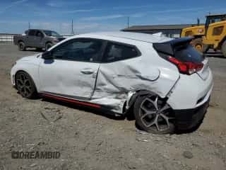 2019 Hyundai Veloster N z VIN KMHT36AH0KU002379, wystawiony jako Copart lot #66866565 z przebiegiem 51 851 mil mil oraz Szkoda całkowita • Salvage title. Historia ofert i sprzedaży dostępna na DreamBid. Obrazek 2.