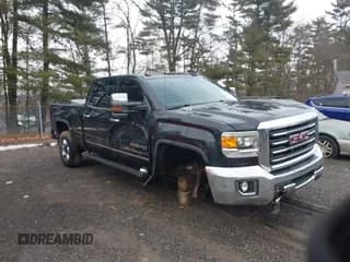 ✅ 2015 GMC Sierra 2500HD SLE • VIN: 1GT12YEG2FF659660 • Lot: 41485512. Listed on IAAI with 114,686 mi. Free auction sales archive from the USA and detailed vehicle history report at DreamBid. Image 1.