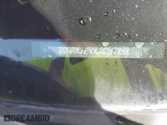 ✅ 2018 Chevrolet Equinox LT • VIN: 2GNAXJEVXJ6317858 • Лот: 43415316. Опубликован ранее на IAAI с пробегом 229 981 миль. Бесплатный доступ к архиву аукционных продаж из США и подробный отчёт об истории автомобиля на DreamBid. Изображение 9.