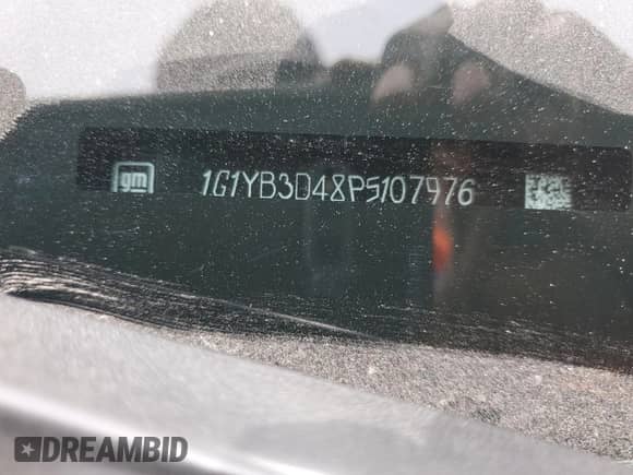 2023 Chevrolet Corvette 2LT с VIN 1G1YB3D48P5107976, выставлен на аукционе Copart как лот 75653154 с пробегом Не указан миль и Списание • Salvage title. История ставок и продаж доступна на DreamBid. Изображение 13.