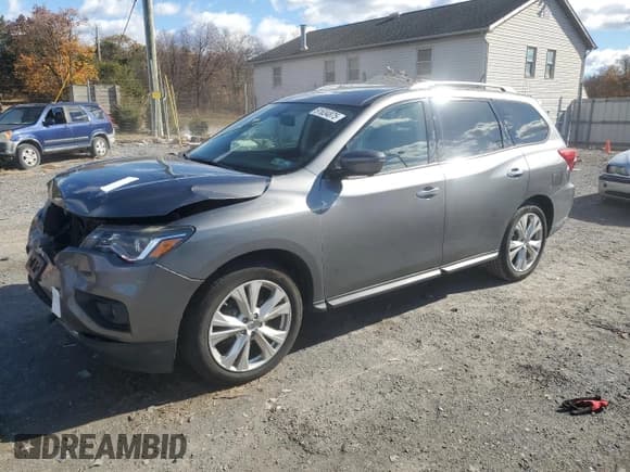 ✅ 2018 Nissan Pathfinder SV • VIN: 5N1DR2MM6JC674035 • Lot: 91634875. Listed on Copart with 113,663 mi. Free auction sales archive from the USA and detailed vehicle history report at DreamBid. Image 1.
