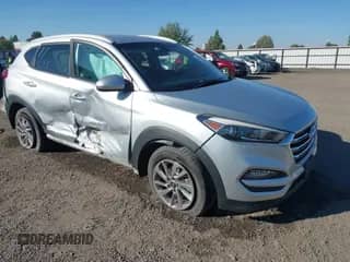 2018 Hyundai Tucson SEL with VIN KM8J3CA4XJU678064, listed as a IAAI auction lot 43274154 with 108,404 mi miles and . Bid and sale history available at DreamBid. Image 1.