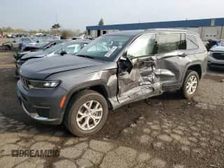 2023 Jeep Grand Cherokee Limited with VIN 1C4RJKBG7P8828889, listed as a Copart auction lot 81327715 with 61,689 mi miles and Salvage title. Bid and sale history available at DreamBid. Image 1.