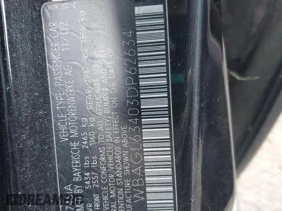 ✅ 2003 BMW 7 Series 745i • VIN: WBAGL63403DP62634 • Лот: 90844105. Опубликован ранее на Copart с пробегом 162 418 миль. Бесплатный доступ к архиву аукционных продаж из США и подробный отчёт об истории автомобиля на DreamBid. Изображение 12.