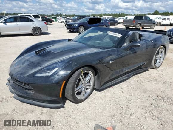 2017 Chevrolet Corvette 3LT с VIN 1G1YF3D70H5123914, выставлен на аукционе Copart как лот 74045624 с пробегом 64 126 миль миль и Чистый • Clean title. История ставок и продаж доступна на DreamBid. Изображение 1.