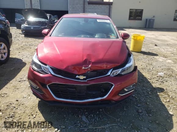 ✅ 2017 Chevrolet Cruze LT • VIN: 3G1BE6SM1HS543822 • Lot: 49966413. Listed on Copart with 85,364 mi. Free auction sales archive from the USA and detailed vehicle history report at DreamBid. Image 5.