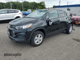 ✅ 2021 Chevrolet Trax LS • VIN: KL7CJNSM0MB365969 • Lot: 69978425. Listed on Copart with 16,568 mi. Free auction sales archive from the USA and detailed vehicle history report at DreamBid. Image 1.