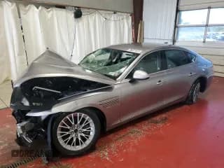 ✅ 2023 Genesis G80 2.5T • VIN: KMTGB4SCXPU197190 • Лот: 57348285. Опубликован ранее на Copart с пробегом 33 239 миль. Бесплатный доступ к архиву аукционных продаж из США и подробный отчёт об истории автомобиля на DreamBid. Изображение 1.