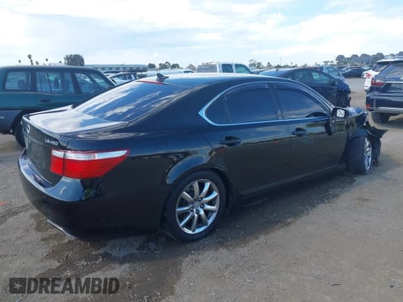 ✅ 2009 Lexus LS 460 • VIN: JTHBL46F795087333 • Lot: 43497878. Listed on IAAI with 167,250 mi. Free auction sales archive from the USA and detailed vehicle history report at DreamBid. Image 4.