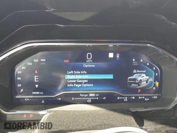 ✅ 2023 Chevrolet Silverado 1500 LT Trail Boss • VIN: 3GCUDFE86PG105669 • Lot: 86084714. Wystawiony na Copart z przebiegiem 59 361 mil. Bezpłatny archiwum sprzedaży aukcyjnych z USA i szczegółowy raport historii pojazdu na DreamBid. Zdjęcie 9.