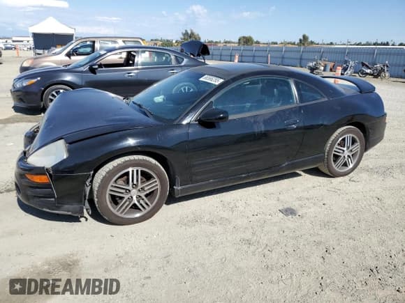 ✅ 2003 Mitsubishi Eclipse GTS • VIN: 4A3AC74H33E164951 • Lot: 66566285. Listed on Copart with 108,359 mi. Free auction sales archive from the USA and detailed vehicle history report at DreamBid. Image 1.