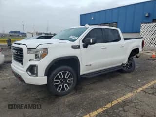 ✅ 2021 GMC Sierra 1500 AT4 • VIN: 1GTP9EEL0MZ453878 • Лот: 81504045. Опубликован ранее на Copart с пробегом 54 562 миль. Бесплатный доступ к архиву аукционных продаж из США и подробный отчёт об истории автомобиля на DreamBid. Изображение 1.