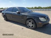 ✅ 2005 Mercedes-Benz S 500 • VIN: WDBNG75J55A455437 • Lot: 81960685. Wystawiony na Copart z przebiegiem 149 519 mil. Bezpłatny archiwum sprzedaży aukcyjnych z USA i szczegółowy raport historii pojazdu na DreamBid. Zdjęcie 4.
