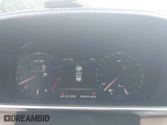 ✅ 2015 Land Rover Range Rover Supercharged • VIN: SALGS2TF1FA219503 • Lot: 42580352. Listed on IAAI with 104,534 mi. Free auction sales archive from the USA and detailed vehicle history report at DreamBid. Image 7.