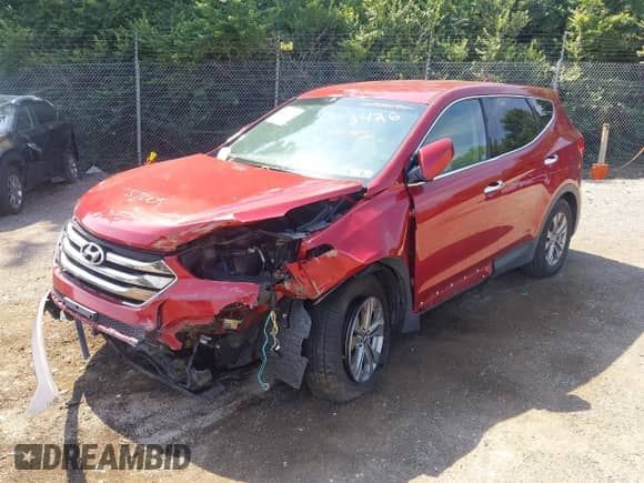 ✅ 2016 Hyundai Santa Fe • VIN: 5XYZT3LB2GG363031 • Lot: 42868870. Wystawiony na IAAI z przebiegiem 118 130 mil. Bezpłatny archiwum sprzedaży aukcyjnych z USA i szczegółowy raport historii pojazdu na DreamBid. Zdjęcie 6.