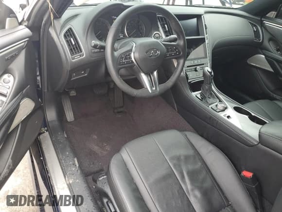 ✅ 2021 Infiniti Q60 Luxe • VIN: JN1EV7KL8MM470625 • Lot: 79534314. Listed on Copart with 23,357 mi. Free auction sales archive from the USA and detailed vehicle history report at DreamBid. Image 8.