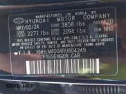 ✅ 2024 Hyundai Elantra SEL • VIN: KMHLM4DG4RU804349 • Lot: 43345019. Listed on IAAI with 35,484 mi. Free auction sales archive from the USA and detailed vehicle history report at DreamBid. Image 9.