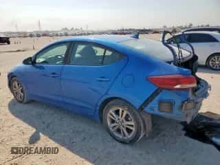 2018 Hyundai Elantra SEL z VIN KMHD84LF8JU624684, wystawiony jako Copart lot #81984435 z przebiegiem 95 382 mil mil oraz Szkoda całkowita • Salvage title. Historia ofert i sprzedaży dostępna na DreamBid. Obrazek 2.