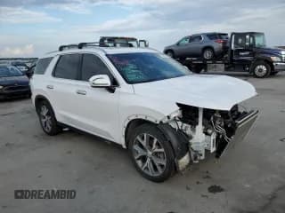 ✅ 2022 Hyundai Palisade SEL • VIN: KM8R4DHE1NU459522 • Лот: 71977234. Опубликован ранее на Copart с пробегом 24 184 миль. Бесплатный доступ к архиву аукционных продаж из США и подробный отчёт об истории автомобиля на DreamBid. Изображение 4.