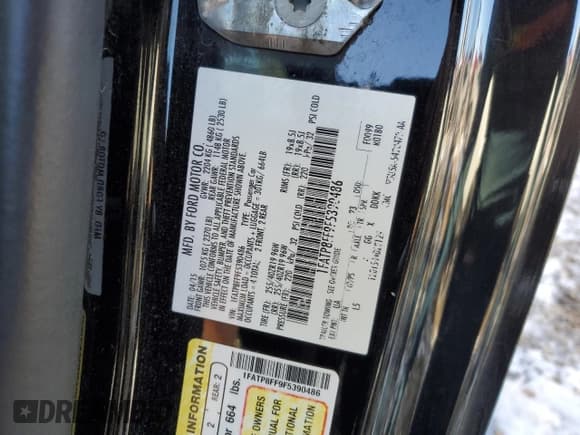 ✅ 2015 Ford Mustang GT Premium • VIN: 1FATP8FF9F5390486 • Лот: 90705095. Опубликован ранее на Copart с пробегом 66 253 миль. Бесплатный доступ к архиву аукционных продаж из США и подробный отчёт об истории автомобиля на DreamBid. Изображение 12.