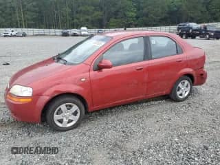 2005 Chevrolet Aveo LS с VIN KL1TD52635B333375, выставлен на аукционе Copart как лот 58951585 с пробегом 89 455 миль миль и На запчасти • Non repairable. История ставок и продаж доступна на DreamBid. Изображение 1.