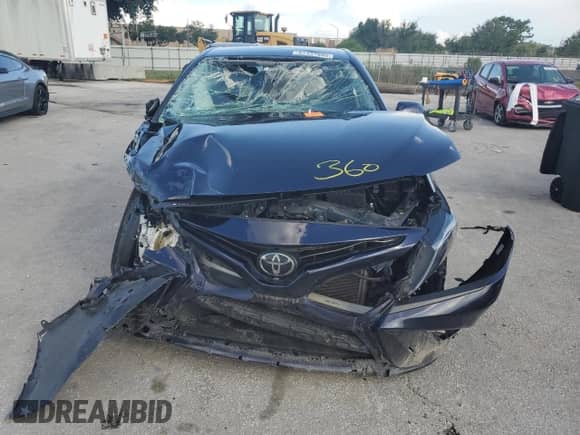2022 Toyota Camry SE with VIN 4T1G11BK8NU055291, listed as a Copart auction lot 67457885 with Not provided miles and Non repairable. Bid and sale history available at DreamBid. Image 5.