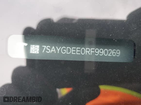 ✅ 2024 Tesla Model Y Long Range • VIN: 7SAYGDEE0RF990269 • Lot: 43636615. Listed on Copart with 31,740 mi. Free auction sales archive from the USA and detailed vehicle history report at DreamBid. Image 13.