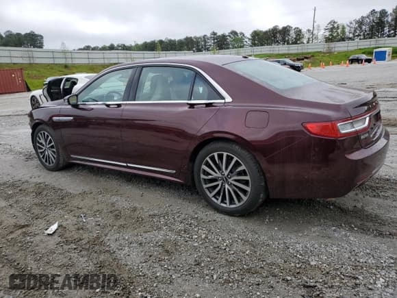✅ 2017 Lincoln Continental Select • VIN: 1LN6L9TP2H5618770 • Lot: 50027074. Listed on Copart with 37,472 mi. Free auction sales archive from the USA and detailed vehicle history report at DreamBid. Image 2.