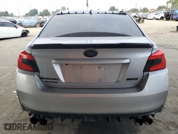 ✅ 2016 Subaru WRX • VIN: JF1VA1B69G9805341 • Lot: 82704445. Listed on Copart with 109,489 mi. Free auction sales archive from the USA and detailed vehicle history report at DreamBid. Image 6.