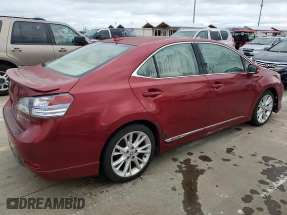 ✅ 2011 Lexus HS 250h • VIN: JTHBB1BA2B2047678 • Лот: 74607724. Опубликован ранее на Copart с пробегом Не указан. Бесплатный доступ к архиву аукционных продаж из США и подробный отчёт об истории автомобиля на DreamBid. Изображение 3.