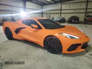 2023 Chevrolet Corvette 2LT z VIN 1G1YB2D40P5138245, wystawiony jako Copart lot #69765434 z przebiegiem 4 578 mil mil oraz Szkoda całkowita • Salvage title. Historia ofert i sprzedaży dostępna na DreamBid. Obrazek 4.