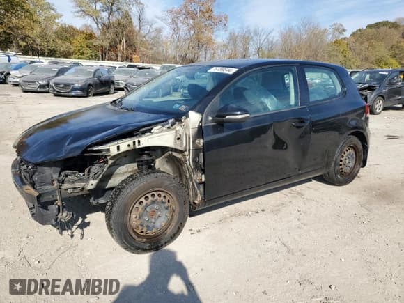 ✅ 2012 Volkswagen Golf • VIN: WVWAB7AJ7CW019757 • Lot: 76489644. Listed on Copart with 108,383 mi. Free auction sales archive from the USA and detailed vehicle history report at DreamBid. Image 1.