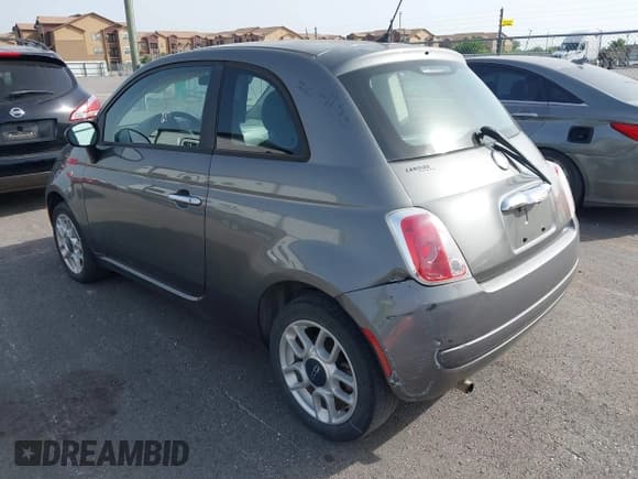 ✅ 2012 FIAT 500 Pop • VIN: 3C3CFFAR7CT124595 • Lot: 42257410. Listed on IAAI with 96,608 mi. Free auction sales archive from the USA and detailed vehicle history report at DreamBid. Image 6.