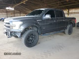 ✅ 2015 Ford F-150 Lariat • VIN: 1FTEW1EG1FFC07325 • Lot: 92697195. Listed on Copart with 138,700 mi. Free auction sales archive from the USA and detailed vehicle history report at DreamBid. Image 1.