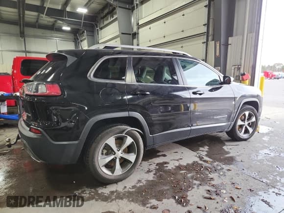 ✅ 2019 Jeep Cherokee Limited • VIN: 1C4PJMDX4KD283363 • Lot: 93258725. Listed on Copart with 82,375 mi. Free auction sales archive from the USA and detailed vehicle history report at DreamBid. Image 3.