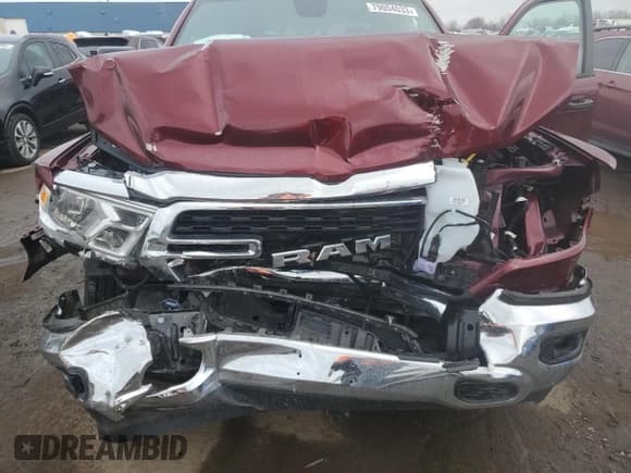 ✅ 2023 Ram 1500 Lone Star • VIN: 1C6SRFFT6PN683555 • Lot: 79004033. Listed on Copart with 9,303 mi. Free auction sales archive from the USA and detailed vehicle history report at DreamBid. Image 11.