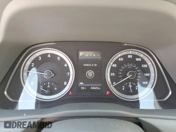 2023 Hyundai Sonata SEL z VIN KMHL64JA9PA296873, wystawiony jako Copart lot #66305065 z przebiegiem 43 623 mil mil oraz Szkoda całkowita • Salvage title. Historia ofert i sprzedaży dostępna na DreamBid. Obrazek 9.