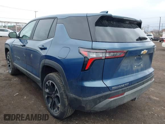 2025 Chevrolet Equinox AWD LT с VIN 3GNAXPEG4SL128396, выставлен на аукционе IAAI как лот 41893710 с пробегом 5 138 миль миль и . История ставок и продаж доступна на DreamBid. Изображение 3.