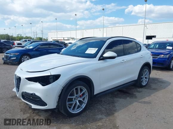 ✅ 2019 Alfa Romeo Stelvio Ti • VIN: ZASPAKBN5K7C33843 • Lot: 43322745. Listed on IAAI with 85,160 mi. Free auction sales archive from the USA and detailed vehicle history report at DreamBid. Image 18.